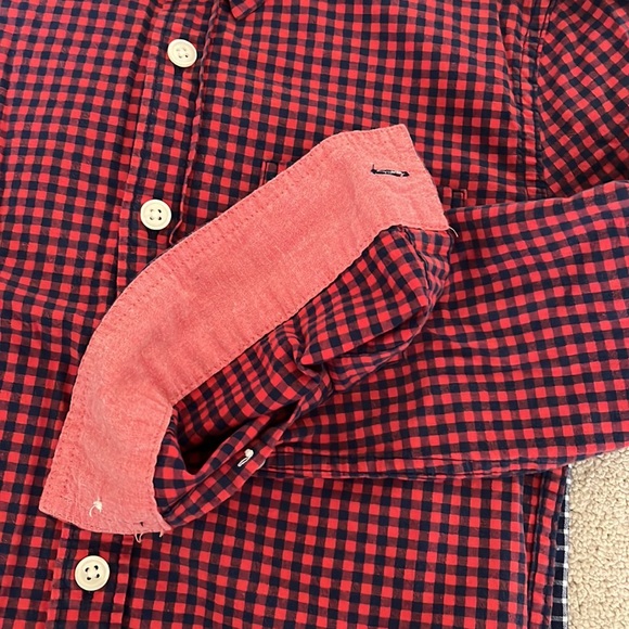 2 x Kids dress shirts, selling both together. Size 7/8. Blue & red,long sleeve - Picture 3 of 8
